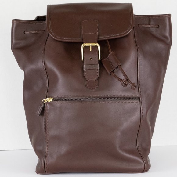 Coach Vintage  BACKPACK NO. 0529 Brown (Mahogany) leather - Picture 1 of 11